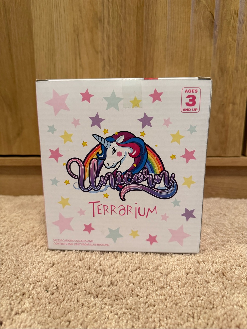 Unicorn Terrarium Kids Toy - Pink/Multicolor